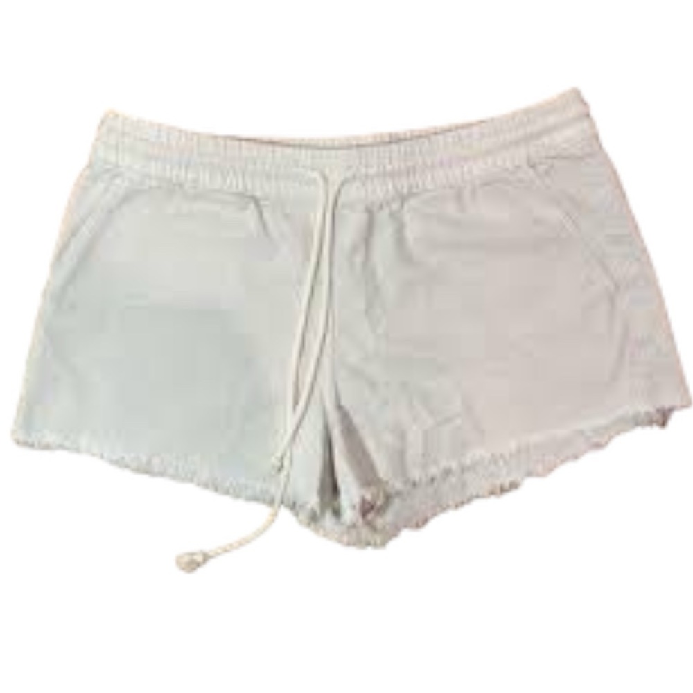 Aerie Fringe Cut Off Jean Shorts